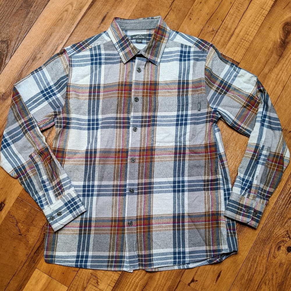 Eddie Bauer Plaid Flannel Medium